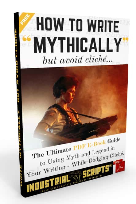 Industrial Scripts Online Screenwriting Courses: How To Write Mythically But Avoid Cliche. script coverage. write for tv. Write a book. blogger. romance novel. script reading course.